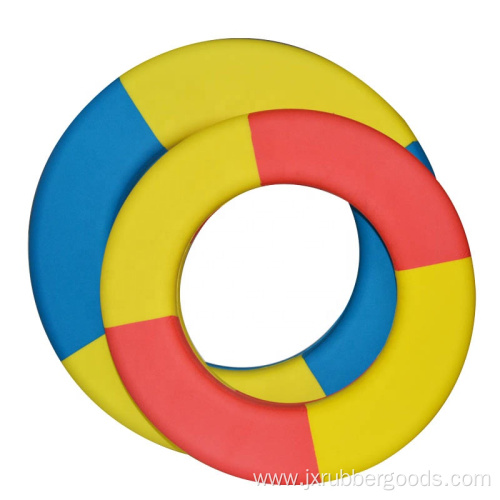 EVA foam solid ring floating swimming pool lifebuoy